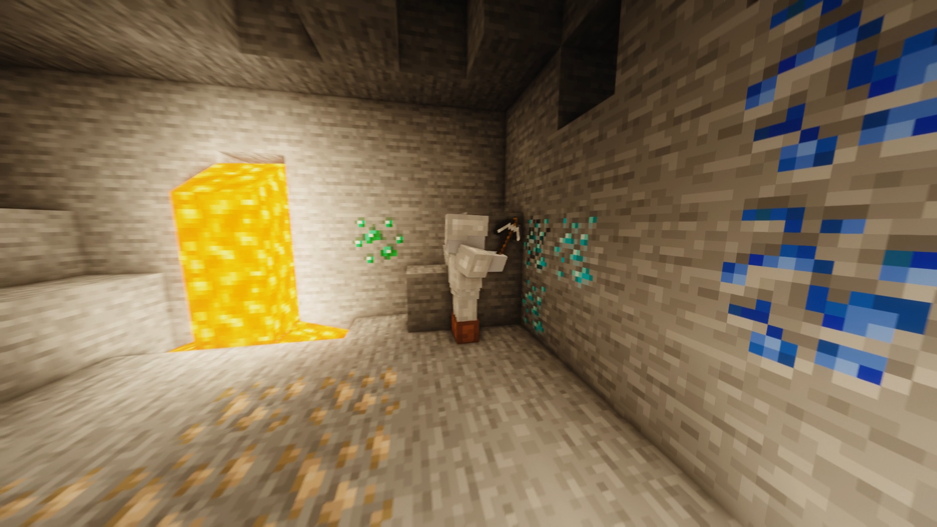 Nether portal room